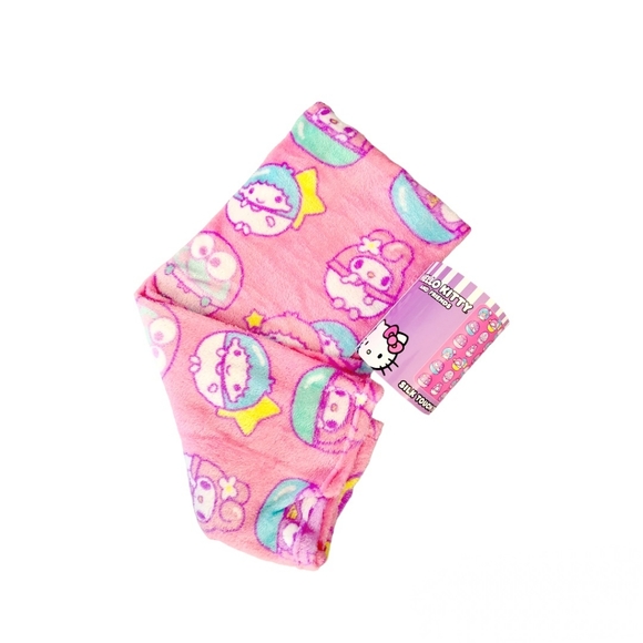 Hello Kitty and Friends Silk Touch Blanket by Sanrio - Picture 2 of 3